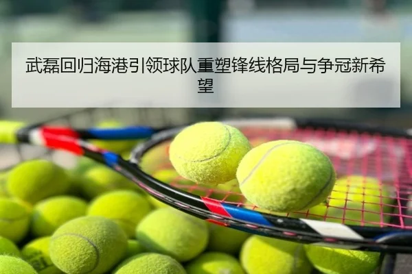武磊回归海港引领球队重塑锋线格局与争冠新希望
